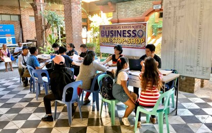 <p><strong>BUSINESS ONE-STOP SHOP.</strong> Local government units in Ilocos Norte set up business one-stop-shop in cities and municipalities of Ilocos Norte to speed up the processing of business application and renewal of business permits. Tourism enterprises are also reminded to secure their DOT accreditation. <em>(Photo courtesy of Negosyo Center-Ilocos Norte)</em></p>