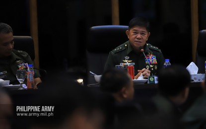 <p>Philippine Army commander, Lt. Gen. Gilbert Gapay. <em>(File photo)</em></p>