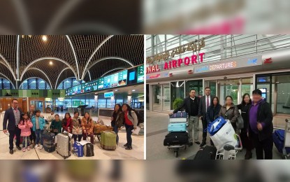 <p><strong>HOMEBOUND.</strong> The repatriation from Iraq begins with 13 Filipinos due to arrive in Manila this afternoon (Jan. 15, 2020). The Department of Foreign Affairs, through the Philippine Embassy in Iraq, is bringing home two groups coming from Baghdad and Erbil. <em>(Photo courtesy of DFA)</em></p>