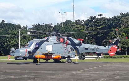 <p>AgustaWestland (AW) 159 'Wildcat" anti-submarine helicopter. <em>(PNA photo by Priam Nepomuceno)</em></p>