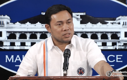 <p><strong>EVACUATION CENTERS.</strong> Department of Public Works and Highway Secretary Mark Villar attends the weekly economic briefing at the Malacañang Palace on Wednesday (Jan. 22, 2020). Villar said the government intends to complete the construction of 200 evacuation centers this year. (<em>Screenshot)</em></p>