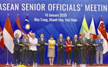 <p>Senior officials from Asean member countries at a recent meeting in Nha Trang <em>(VNA/VNS Photo Thống Nhất)</em></p>