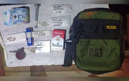 <p><strong>DRUG BUY-BUST</strong>. The items confiscated by agents of the Philippine Drug Enforcement Agency Ilocos regional office from a traffic enforcer in Calasiao, Pangasinan and two others in an operation held Wednesday (Jan. 29, 2020). Among the recovered items were suspected shabu worth PHP340,000. <em>(Photo courtesy of PDEA Pangasinan)</em></p>