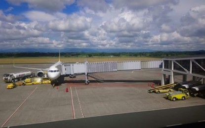 <p><strong>FLIGHT SUSPENSION.</strong> The Iloilo International Airport in Cabatuan town. To prevent the novel coronavirus (2019-nCoV) from entering Iloilo, the provincial and local governments on Thursday (Jan. 30, 2020) separately called on Cebu Pacific Air to temporarily suspend international flights to and from the province.<em> (PNA file photo by Gail Momblan)</em></p>