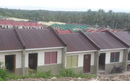 <p><strong>'YOLANDA' REHAB.</strong> Photo shows a completed 'Yolanda' housing project in Caibiran, Biliran. Governor Rogelio Espina on Friday (Jan. 31, 2020) said two housing sites in the province, with a total of 1,498 units are still without  water system. (Photo courtesy of Watch Caibiran)</p>
