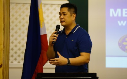 <p><strong>MEDIA WORKERS MATTER.</strong> Presidential Communications Operations Office Secretary and Presidential Task Force on Media Security co-chair Secretary Martin Andanar on Sunday (March 14, 2021) says the government values the life, liberty, and security of media workers. He cited the UNESCO’s 2020 Director-General Report on the Safety of Journalists and the Danger of Impunity that indicated the Philippines showed significant progress in protecting the welfare of media workers. <em>(PNA file photo)</em></p>