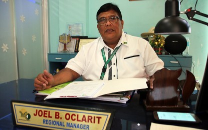 <p><strong>SUPPORT TO COCONUT FARMERS.</strong> Joel Oclarit, manager of the Philippine Coconut Authority in Caraga Region, says the agency has a total allocation of PHP105.34 million for 2020 to be used for coconut planting, replanting, and fertilization programs that will benefit about 15,000 coconut farmers. He called on farmers to innovate and adapt to new technologies to augment their income. <em>(PNA photo by Alexander Lopez)</em></p>