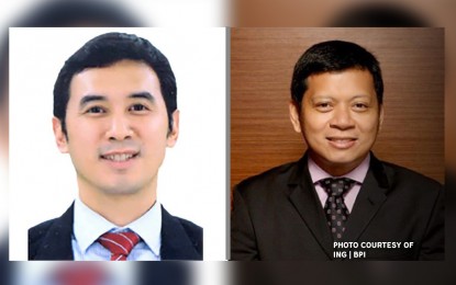 <p>ING Bank Manila senior economist Nicholas Mapa (left) and BPI lead economist Jun Neri </p>