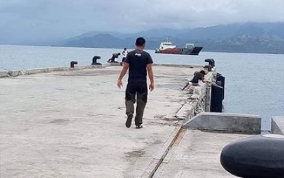 <p><strong>PROHIBITED.</strong> The Semirara International Port in Caluya, Antique. Caluya legal officer Arthur Lastimoso said on Wednesday the municipal government has prohibited crew members of Chinese vessels to disembark to prevent human contact as a precautionary measure amid the 2019-nCoV scare. <em>(Photo courtesy of PIO Antique)</em></p>
