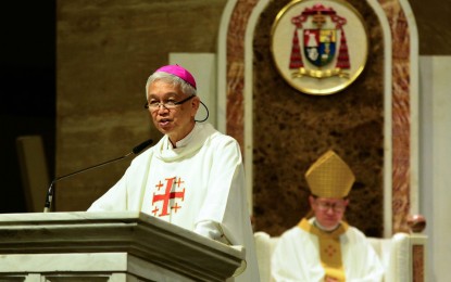 <p>Archdiocese of Manila apostolic administrator, Bishop Broderick Pabillo. <em>(File photo)</em></p>