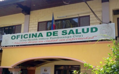 <p>Health Office of Zamboanga City. <em>(PNA file photo)</em></p>
