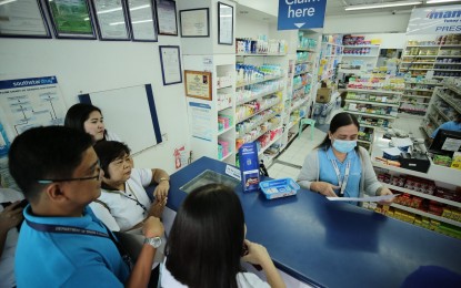 <p><strong>PRICE WATCH</strong>. Personnel of Department of Trade and Industry (DTI) and the City Marketing Operations Division (CMOD), lead the conduct of price monitoring on medical supplies among major drugstores, pharmacies, and retailers in the City of San Fernando, Pampanga on Monday (Feb. 10, 2020). The move is to ensure that those establishments are following the suggested retail price set by the Department of Health (DOH) especially on medical supplies such as surgical masks and N95 face masks. <em>(Photo courtesy of the City Government of San Fernando)</em></p>
