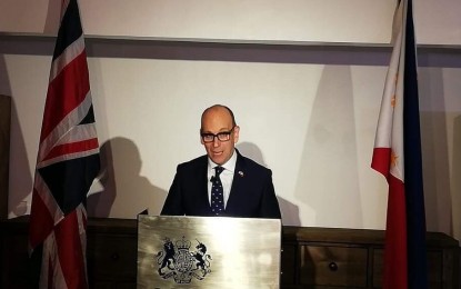 <p>British Ambassador Daniel Pruce <em>(PNA photo by Joyce Ann Rocamora)</em></p>