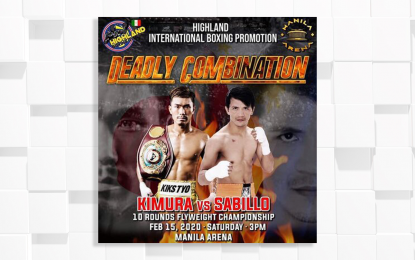 5 championship bouts in Manila on Feb. 15