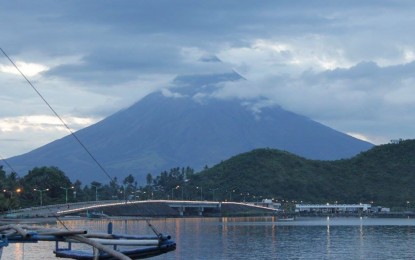 <p><strong>TOP TOURIST-DRAWER</strong>. Mayon Volcano, with its perfect cone, is still the main tourist attraction in Legazpi, according to the city's tourism officer, Agapita Pacres, in an interview on Monday (Feb. 17, 2020). She says a total of 1.27 million tourists visited the capital city of Albay province last year, higher than the 1.25-million figure in 2018. <em>(PNA photo by Loretta Allarey-Paje)</em></p>
<p> </p>