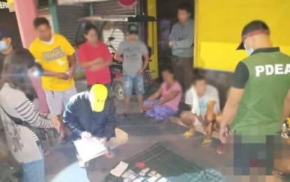 <p><strong>DRUG BUY-BUST</strong>. The Philippine Drug Enforcement Agency (PDEA) Pangasinan arrested three individuals considered as high-value targets in an anti-drug operation on Feb. 18, 2020 at Dagupan City. PDEA-Pangasinan seized 50 grams of suspected shabu with a market value of PHP340,000.  <em>(Photo courtesy of PDEA-Pangasinan)</em></p>
