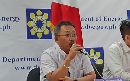 <p><strong>ACTION PLAN</strong>.  Electric Power Industry Management Bureau Director Mario Marasigan announces that the Department of Energy's (DOE) action plan has reversed the potential red alert status on the supply of the Luzon grid in April and the early days of May. DOE held a press conference at its headquarters in Taguig City on Friday (Feb. 21, 2020). (<em>PNA photo by Kris Crismundo</em>) </p>