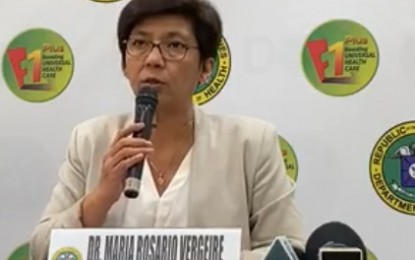 <p>Health Undersecretary Maria Rosario Vergeire</p>