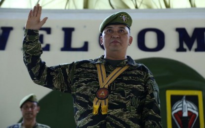 <p>AFP chief, Gen. Felimon Santos, Jr. <em>(Photo courtesy of Army Special Forces)</em></p>