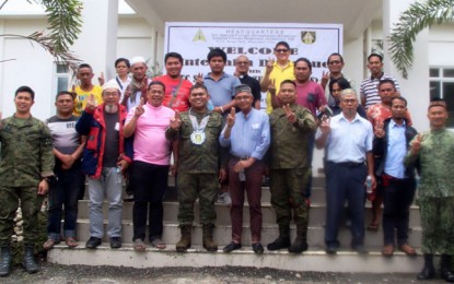 <p><strong>INTERFAITH DIALOGUE.</strong> Seventeen representatives from the Catholic Church, Islam, United Church of Christ in the Philippines (UCCP), the Seventh-day Adventist Church, and Iglesia Filipino Independiente joined the dialogue conducted by the Army's 3rd  Special Forces Battalion of the Army on Friday (Feb. 28) in Barangay Noli, Bayugan City, Agusan del Sur. The Army has underscored the role of the religious sector in addressing the insurgency problem in the country. <em>(Photo courtesy 3SFBn)</em></p>