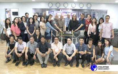 <p class="p1"><span class="s1"><strong>PNA TURNS 47.</strong> PNA employess and retired personnel pose for a photo during the organization’s 47th anniversary celebration on Monday (March 2, 2020). </span>PNA is under supervision and control of the News and Information Bureau, an attached agency of the PCOO. <em>(PNA photo by Jess Escaros Jr.)</em></p>