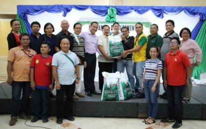 <p><strong>SORGHUM PRODUCTION.</strong> The Mindanao Development Authority conducts a sorghum orientation at the Apo View Hotel in Davao City on Monday (March 3, 2020). MinDA aims to develop 100,000 hectares of marginal lands and ancestral domains by 2021, which would generate PHP15 billion every year.<em> (Photo courtesy of MinDA)</em></p>