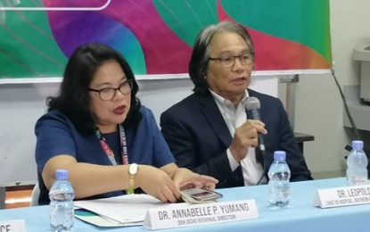 <p><strong>COVID-19 PREPAREDNESS.</strong> Health authorities led by the Department of Health in Region 11 assure the public of the agency's preparedness to prevent the potential spread of the coronavirus disease 2019 (Covid-19), in a press conference in Davao City on Monday (March 9, 2020). The public was also urged not to spread unverified information on the disease on social media to avoid unnecessary panic.<em> (PNA photo by Che Palicte)</em></p>