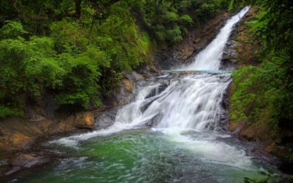 <p><strong>CITY OF WATERFALLS. </strong>One of the waterfalls in Calbayog City in Samar. The city is one of two local government units in Samar province consistent in submitting tourism statistics to the national government. In a meeting on Monday (March 9, 2020), the Department of Tourism 8 (Eastern Visayas) reminded tourism stakeholders in Samar province of the value of statistics in tourism development. <em>(Photo courtesy of Calbayog City tourism office)</em></p>