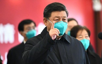 <p><strong>WUHAN VISIT</strong>. Chinese President Xi Jinping arrived in Wuhan city on Tuesday morning (March 10, 2020). It was his first visit since the city shot to global infamy last December as the epicenter of the new coronavirus outbreak. <em>(Photo by Xinhua)</em></p>