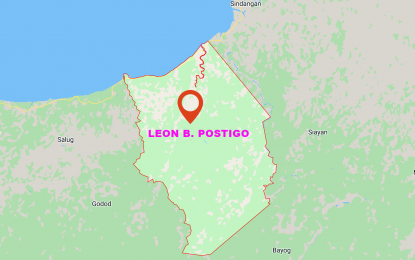 <p>Google map of Leon B. Postigo municipality, Zamboanga del Norte.</p>