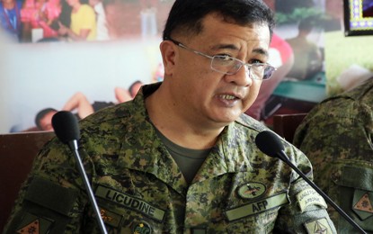 <p><strong>VITAL PROJECT</strong>. Brig. Gen. Maurito Licudine, the commander of 402nd Brigade of the Philippine Army, lauded on Monday (March 16) the endorsement made by the Regional Development Council of Caraga Region (RDC-13) for the PHP22.39-billion road projects. It will be implemented in 114 barangays in the Peace and Development Zones in the region. <em>(PNA photo by Alexander Lopez)</em></p>