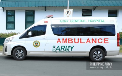 <p><strong>NEW AMBULANCES.</strong> The Lucio Tan Group of Companies (LT Group, Inc.) and the Jaime V. Ongpin Foundation Inc. donate ambulances to the Philippine Army. These ambulances are expected to boost the Army's capabilities in support of the government's efforts to fight the threat of Covid-19. <em>(Photo courtesy of Army Chief Public Affairs Office)</em></p>