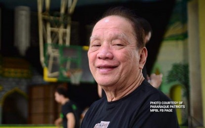 <p>Famed coach Aric del Rosario</p>