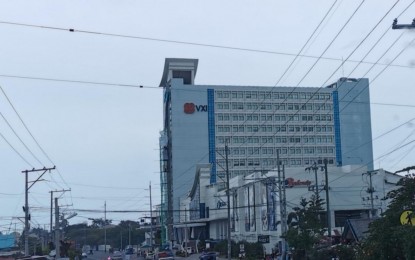 <p>A building that houses a Business Process Outsourcing business in Davao City. <em>(PNA photo by Digna Banzon)</em></p>