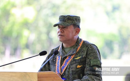 <p>Philippine Army commander Lt. Gen. Gilbert Gapay. <em>(File photo courtesy of Army Chief Public Affairs Office)</em></p>
