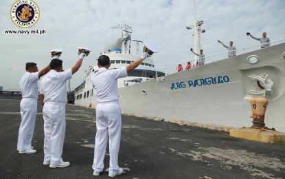 <p>Presidential yacht BRP Ang Pangulo <em>(Photo courtesy of Philippine Navy)</em></p>