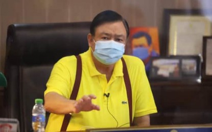 <p><strong>APPEAL.</strong> Mayor Jerry P. Treñas appeals for the full cooperation of the public as the local government gears to lift the enhanced community quarantine by May 1. In a press conference on Friday (April 17, 2020), he said there is a need for Ilonggos to return to work. <em>(Photo by Arnold Almacen/City Mayor’s Office)</em></p>