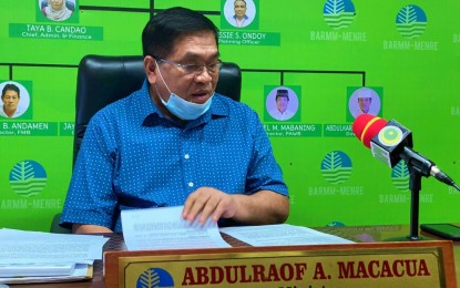 <p>Bangsamoro Autonomous Region in Muslim Mindanao executive secretary Abdulraof Macacua, concurrent minister of the Ministry of Environment, Natural Resources, and Energy <em>(Photo by BPI-BARMM)</em></p>