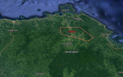 <p><strong>REBEL KILLED.</strong> The map of Catubig, Northern Samar. A fighter of the New People’s Army was killed in a clash between government troops and fleeing armed rebels on the outskirts of Catubig, Northern Samar on Monday afternoon (April 27, 2020). <em>(Google image)</em></p>