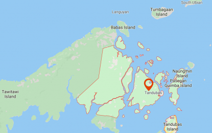 <p>Google map of Tandubas municipality, Tawi-Tawi province.</p>