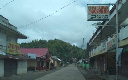 <p><strong>QUARANTINE MEASURES.</strong> Photo shows the empty streets of San Dionisio, Iloilo as it implements a total lockdown, a measure against the spread of coronavirus disease 2019 (Covid-19). San Dionisio mayor Larry Villanueva said on Wednesday (May 6, 2020) that members of the town’s legislative body were put on quarantine after a councilor came in contact with a symptomatic San Dionisio local. <em>(Photo courtesy of San Dionisio municipal police)</em></p>