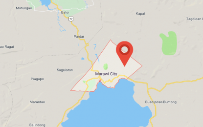 <p>Google map of Marawi City</p>