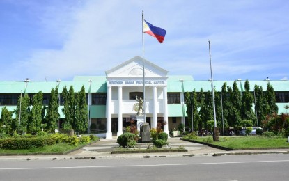 <p><strong>WORK SUSPENDED.</strong> The capitol of Northern Samar province. The provincial government on Thursday morning (May 14, 2020) declared suspension of work in all offices both private and public due to the threat of Typhoon Ambo. <em>(Photo courtesy of Northern Samar provincial government)</em></p>
