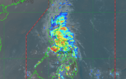 <p>Typhoon Ambo <em>(Satellite image from PAGASA)</em></p>