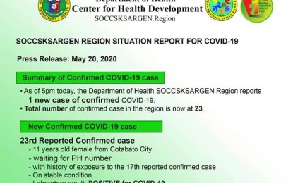 <p>Department of Health -12 coronavirus disease situation report</p>