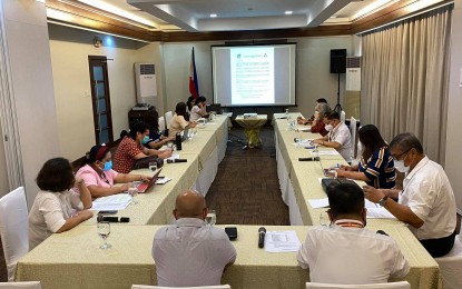 <p><strong>FOLLOW NAT’L GUIDELINES.</strong> The Western Visayas Regional Task Force Covid-19 on May 20, 2020 approves a resolution reminding local government units to align their policies with the guidelines set by the national task force. The regional task force said they hope that LGUs would comply so they would no longer reach a point when they have to be issued show-cause orders. <em>(Photo courtesy of OCD Western Visayas)</em></p>