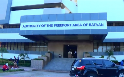 <p><strong>RESUMING OPERATIONS</strong>. A total of 37 out of 100 companies at the Freeport Area of Bataan in Mariveles, Bataan are set to resume operations. This after the province was placed under modified enhanced community quarantine. Some 6,000 to 8,000 of the total 40,000 workers are expected to be back to work.<em> (Contributed photo)</em></p>