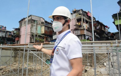 <p>Manila Mayor Francisco "Isko" Moreno Domagoso leads the groundbreaking of Tondominium 1 and 2 in Vitas, Tondo on Monday (June 1, 2020). <em>(Photo by Manila PIO)</em></p>