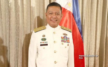 <p>Newly-appointed Philippine Coast Guard Commandant George Ursabia Jr.</p>