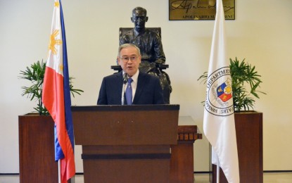 <p>File photo of Foreign Affairs Secretary Teodoro Locsin Jr. (Courtesy of the Department of Foreign Affairs)</p>
